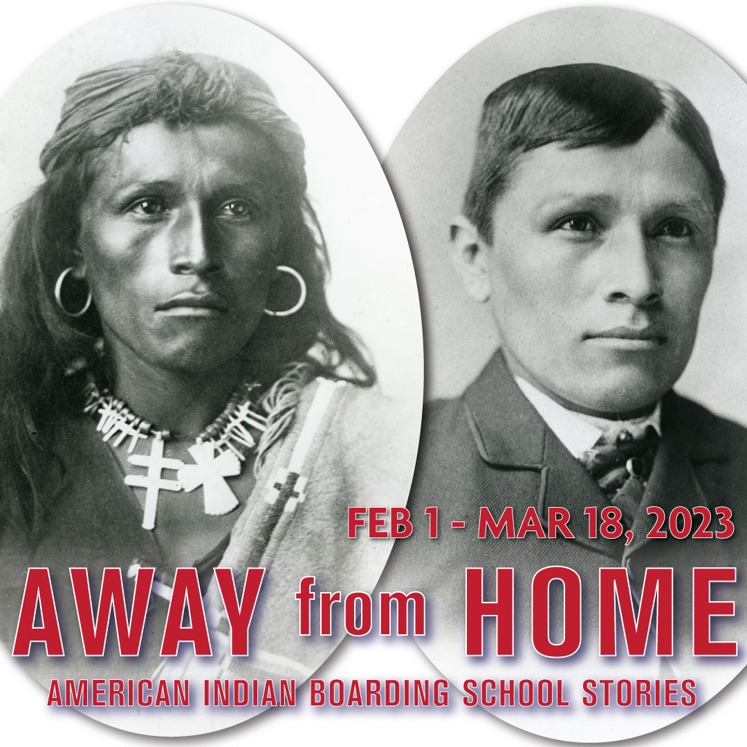 Tom Torlino, a Navajo student at the Carlisle Indian School in Pennsylvania, upon entry in 1882 (left) and after three years of Indian boarding school re-education (right).